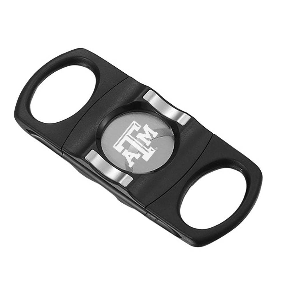 Texas A&M Straight Cutter With Built-In Cigar Cutter